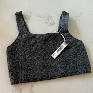 NWT Everlane cropped sweater tank! Size small